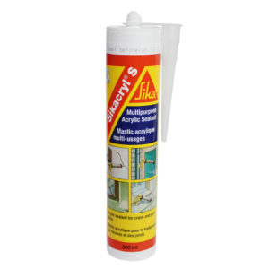 Sikaflex 221, White, Multi-purpose adhesive sealant with a wide adhesion  range for internal sealing and simple bonding application, 300ml